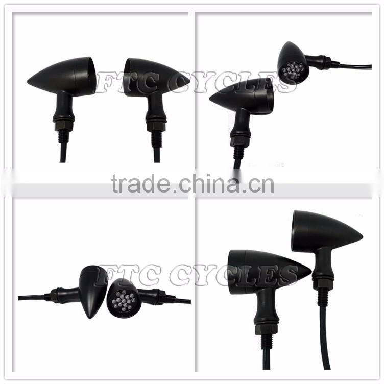 Casting Aluminum LED Custom Motorcycle Turn Signal Lights for Harley Sportster