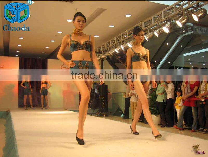 7.32X14.64m portable aluminum catwalk fashion show stage decorations