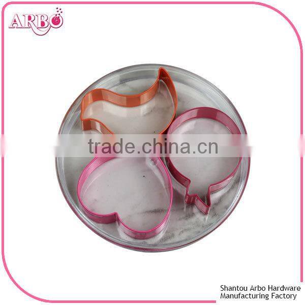 Food grade different shape Stainless Steel cookie mold