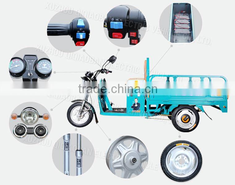 48v 1000w brushless dc motor electric delivery tricycle, bajaj three wheeler auto rickshaw, tricycle for sale in philippines