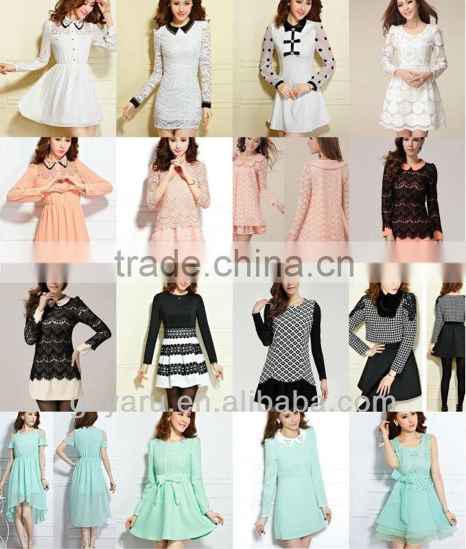 2014 women custom digital print dress shirt