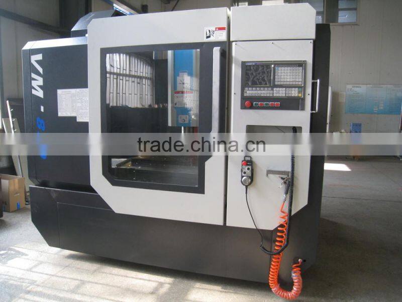 VM850 linear guide rail siemens 4 axis cnc milling machine