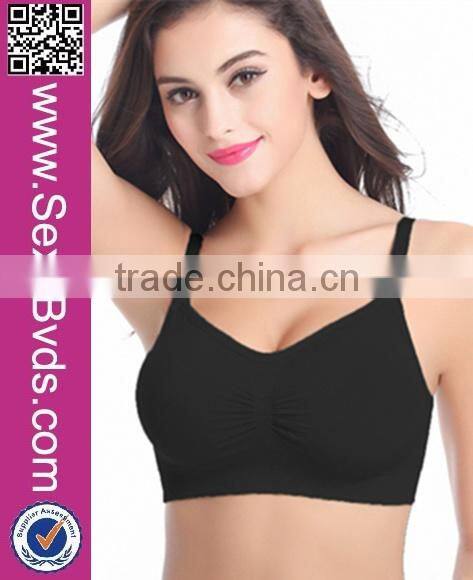 Front Bottom Maternity Nursing Bra Adjustabld Seamless Underwired Bra