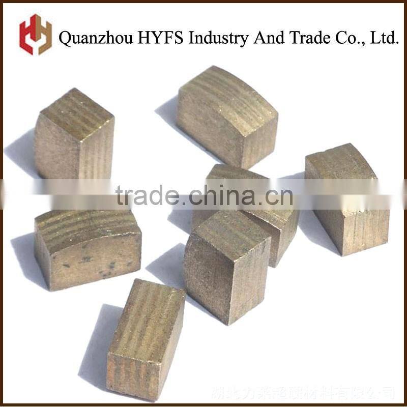 Marble Cutting Tools Segment for Granite Stone Cutting on Saw Blade Popular Low Pirce Segment for Sales