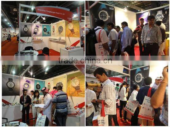 two time zone leather watches from China