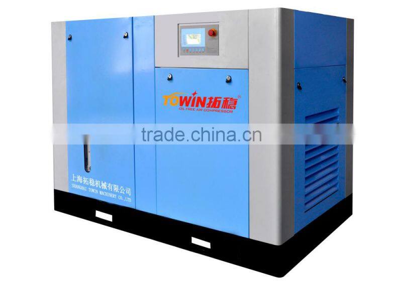no oil injected screw air compressor