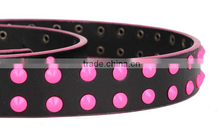 Hot sale woman's genuine cowhide leather belt