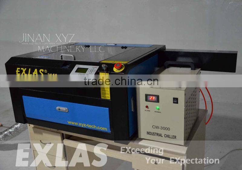 EXLAS 3040 Laser engraving machine with chiller