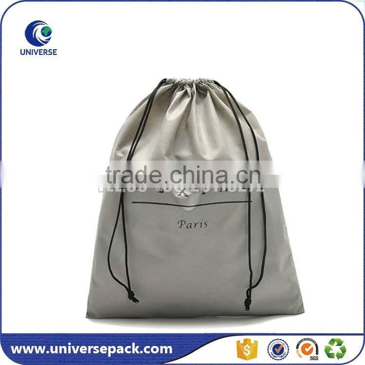 High quality custom printed 210d nylon drawstring bag