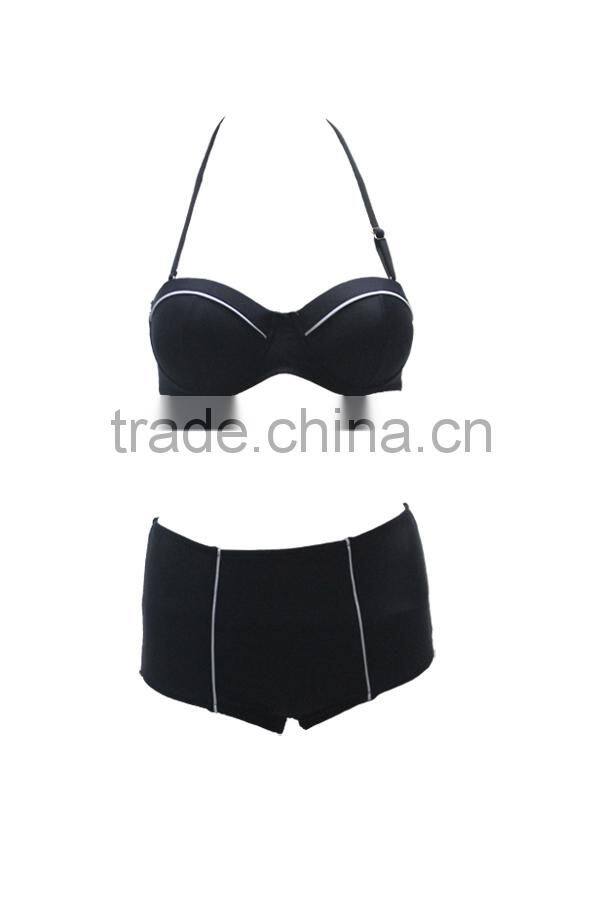 sexy women bikini for summer 2015 black color