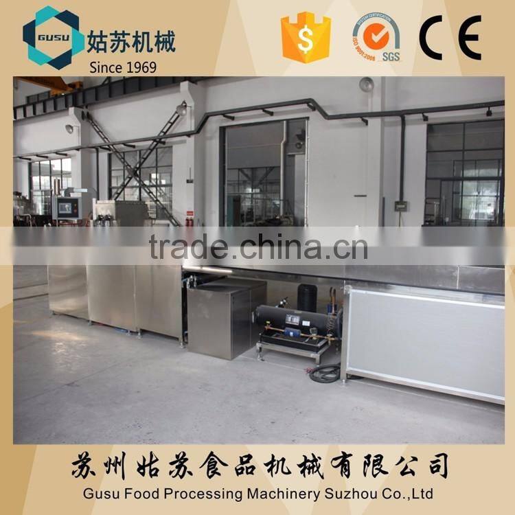 QDJ1000 width chocolate chip making machine