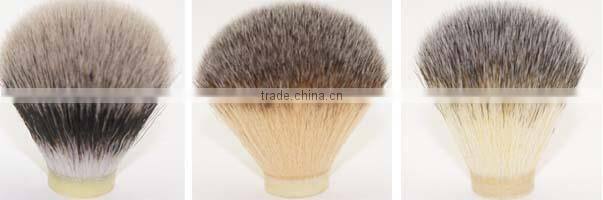 clear acrylic handle custom shaving brush
