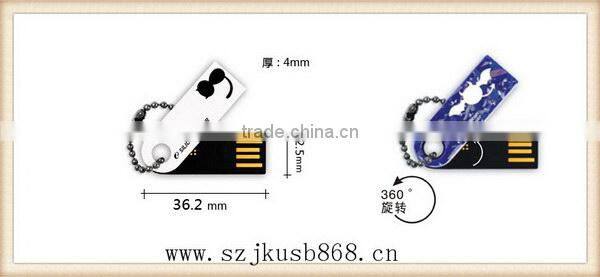 Fashionable qualified oem promotion mini usb flash drive