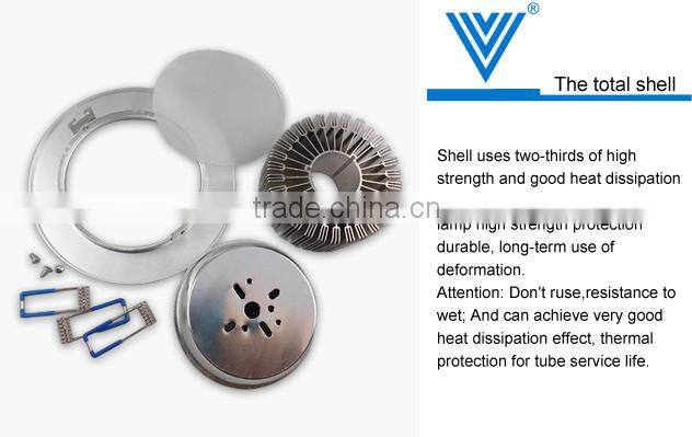 led downlight casing With CE RoHS FCC Approved