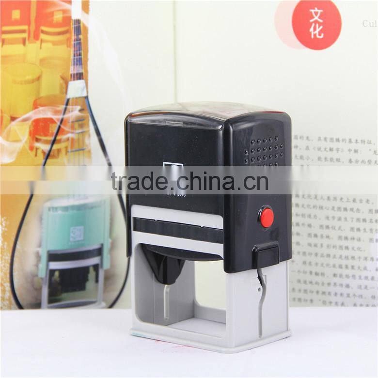 Epress Suare 60x40mm Black Auto Ink Stamp Self inking Stamp Rubber