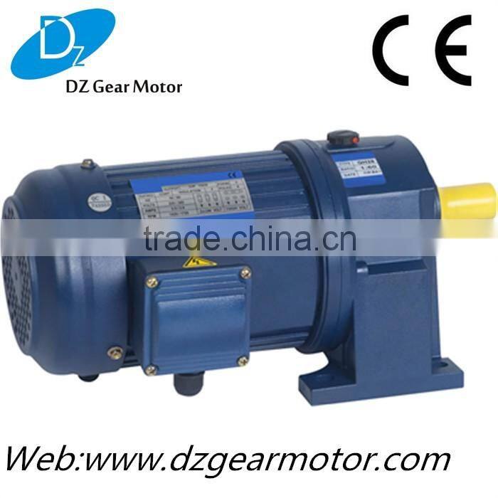 Three Phase 220v 440v Induction Motor gearbox 2HP