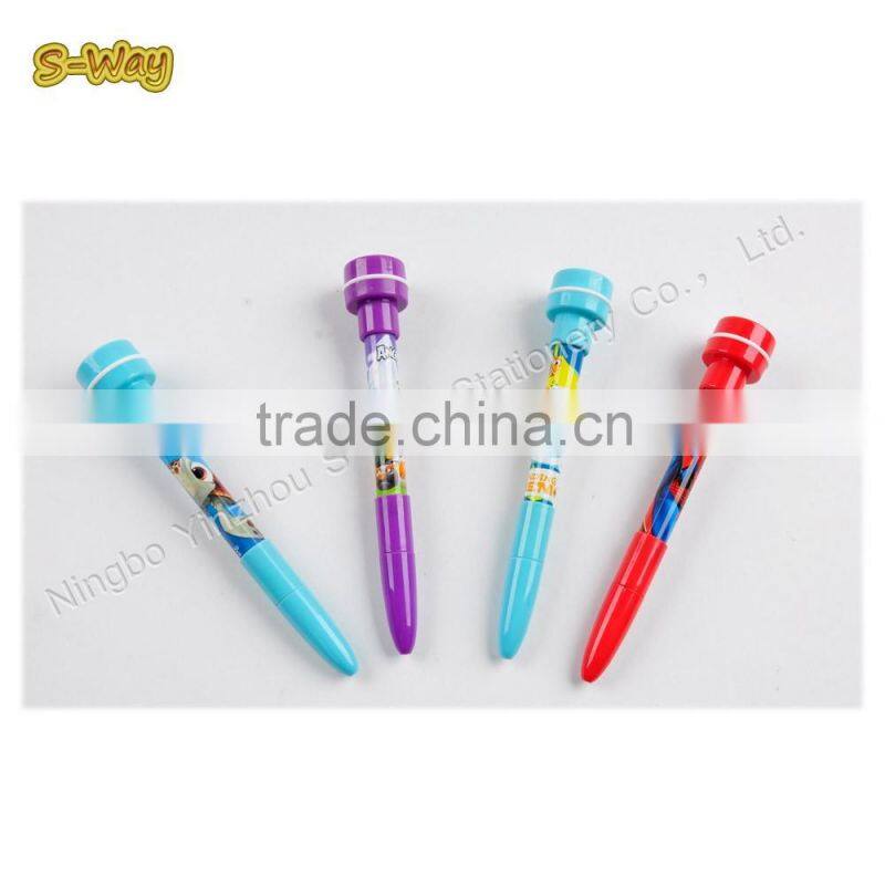 2016 Shool ball pen Self-Inking Stamp pen/Fabulous pen