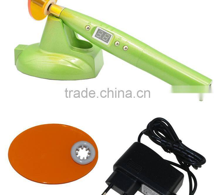 dentist clinic used battery portable oral dental curing light with blue light