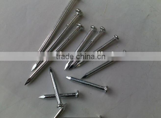 Zinc galvanized steel concrete nails