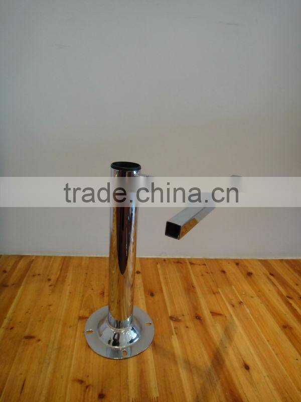 Chromed bar stool parts