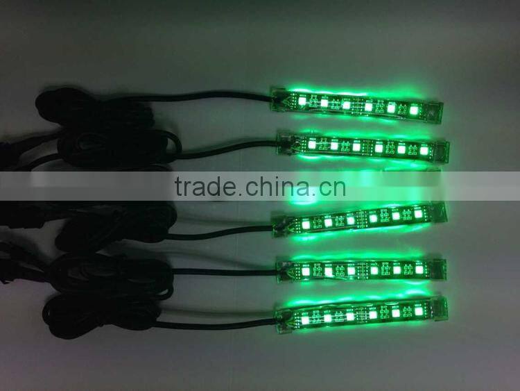 new product rgbw motorcycle llighting kit with Remote Controller made in china