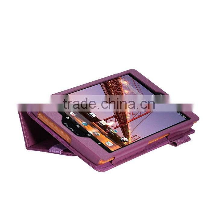 most selling product in alibaba tablet PU product case for Sharp Aquos Pad SH-08E