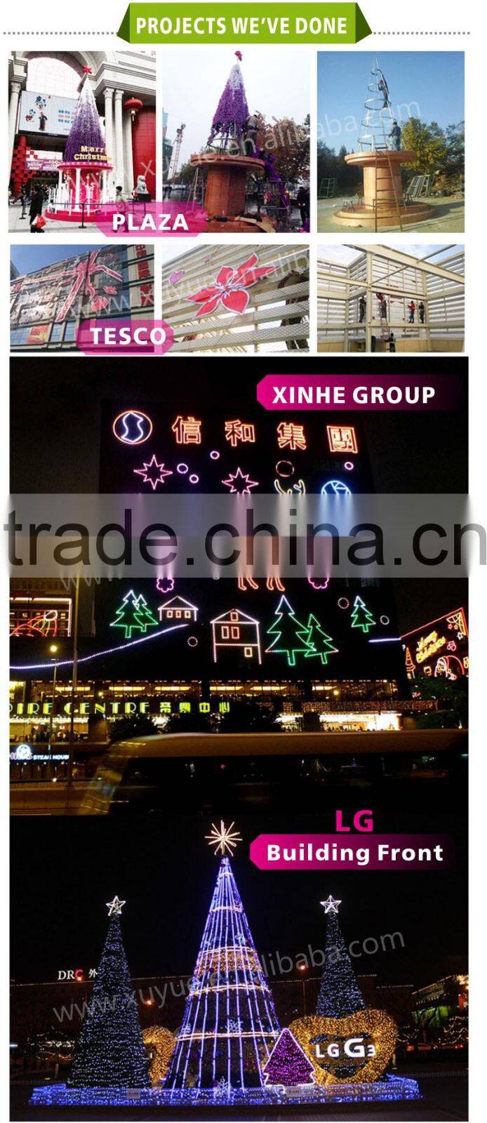 Customize commercial Diwali cross street decoration with butterfly motif