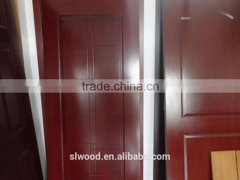PVC finished interior door