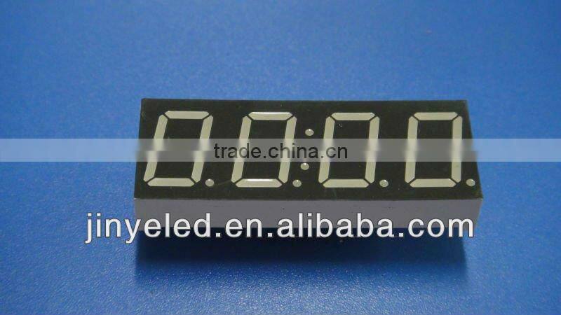 0.28" four digit led display yellow led display with inner IC led display