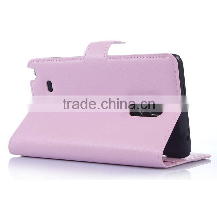 Hot Selling Ultra Thin Lichee PU Leather Case Wallet Folio Flip Cover for Samsung GALAXY Note Edge N915