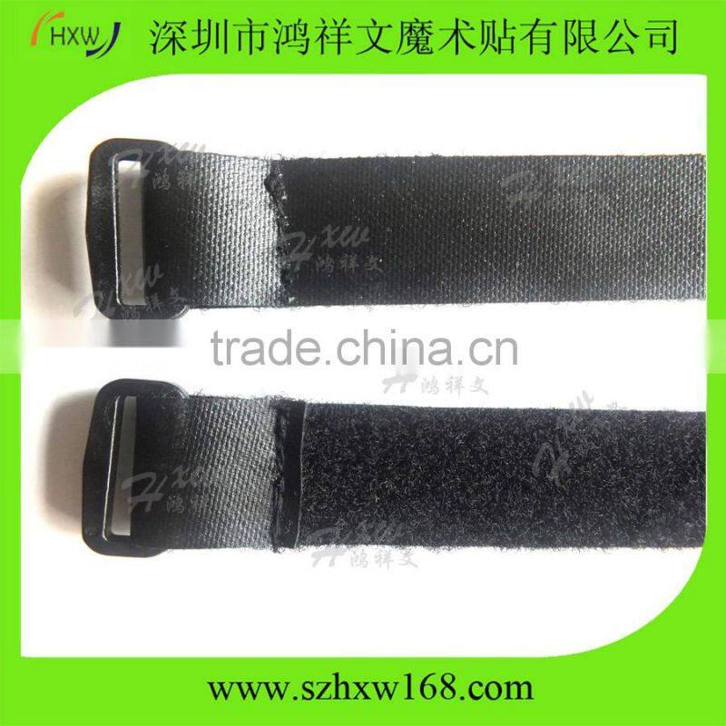 OEM logo print non-slip nylon straps with buckle