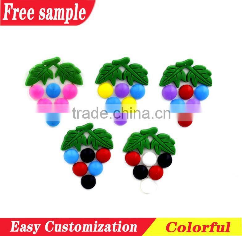 Fruit pattern PVC shoe lace charm