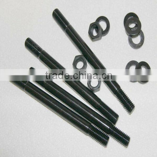 mde in china double thread bolt/steel hanger bolt