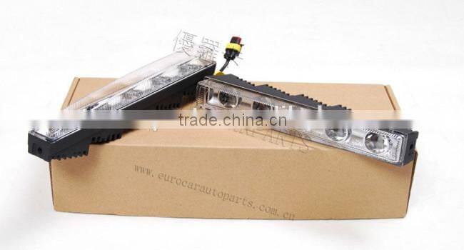 W463 drl with carbon fiber cover fit for G-class W463 G500 G55 to G63 / G65 A-style W463 daytime running lights