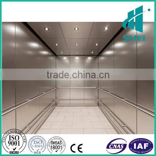 with machine room competitive price hospital elevator