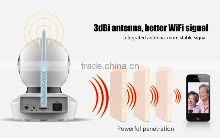 Trade Assurance Supplier ONVIF 1080P/720P pan tilt cmos ir camera wifi wireless sd card ip camera