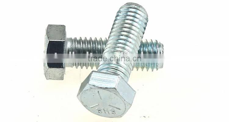 Hexagon head bolts DIN 933(full thread) Hex head bolt 12.9