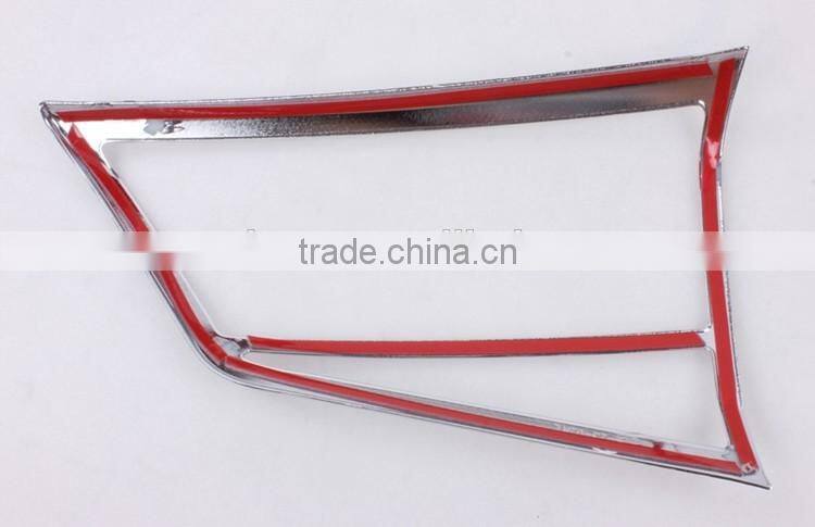 Tail Light Lamp Cover 4 Pcs ABS Chrome For Outlander 2013-2016 Accessories