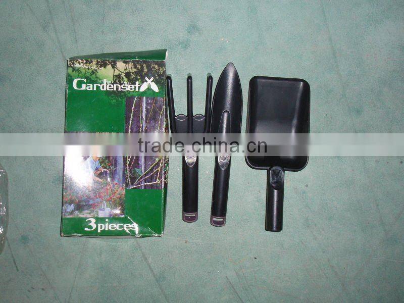 Plastic garden hand Tools set