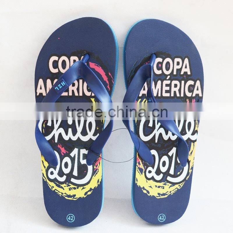 2016 new arrival EVA boys flip flops beach slippers