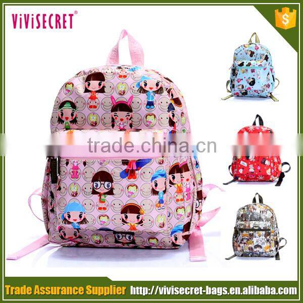 OEM production custom book bags creative funny pupil school bag with logo