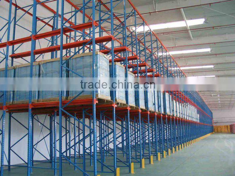 Warehouse storage drive-in rack