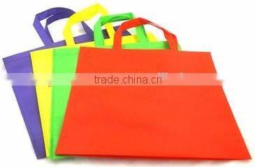 Cheap and colourful Guangzhou Disposable Nonwoven Cloth Bag/Shopping Bag/Tote bag