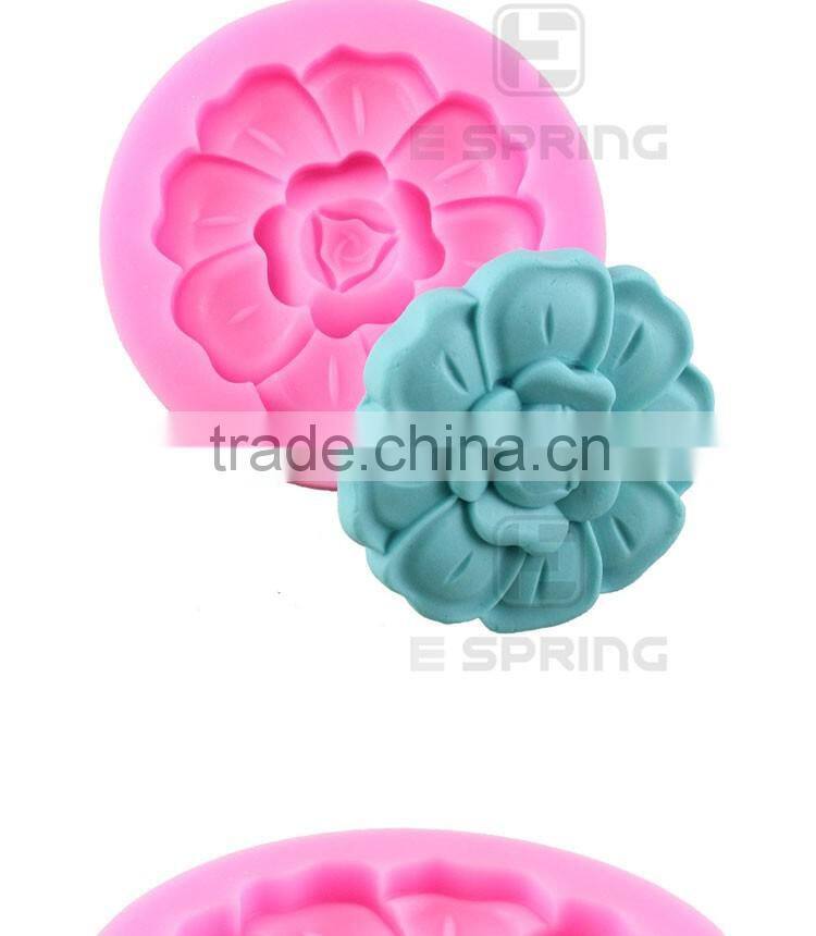 DIY Fondant Tools Big Flower Silicone Molds