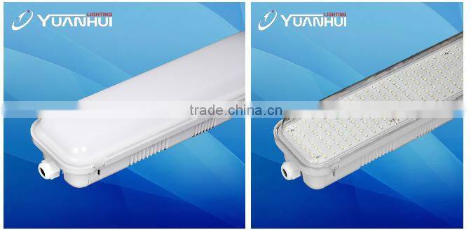 5 foot Residential plastic housing and diffuser led Tri-proof lamp