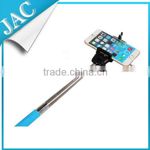 smartphone wired camera monopod for samsung galaxy s2/s3/s4/s5