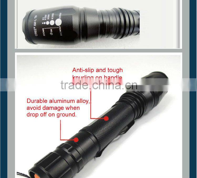 10w High Power Zoomable Best Torch Light