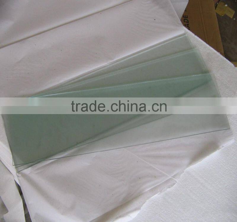 Customized sizes Decorative louver glass, price of glass louver windows
