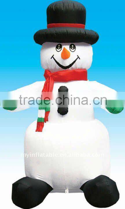 christmas inflatable snowman set