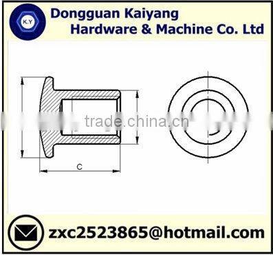 Round Head Barrel Nut (Furniture Nuts and Bolts) with Bright(White)/ Black / Blue/ Yellow ZincPlated; M6, M8.